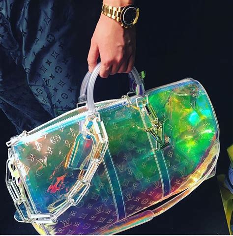 holographic louis vuitton bag|louis vuitton monogram garment bag.